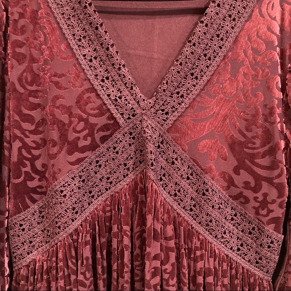 Altar’d State Velvet Dress - size L - Picture 4 of 6